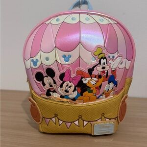 Loungefly Disney Mickey and Friends Hot Air Balloon Mini Backpack